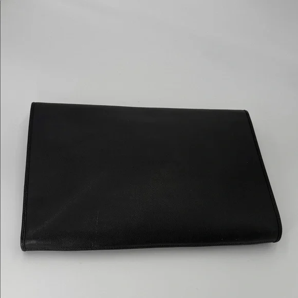 Nina Ricci Black Leather Envelope Bag - Picture 4 of 9